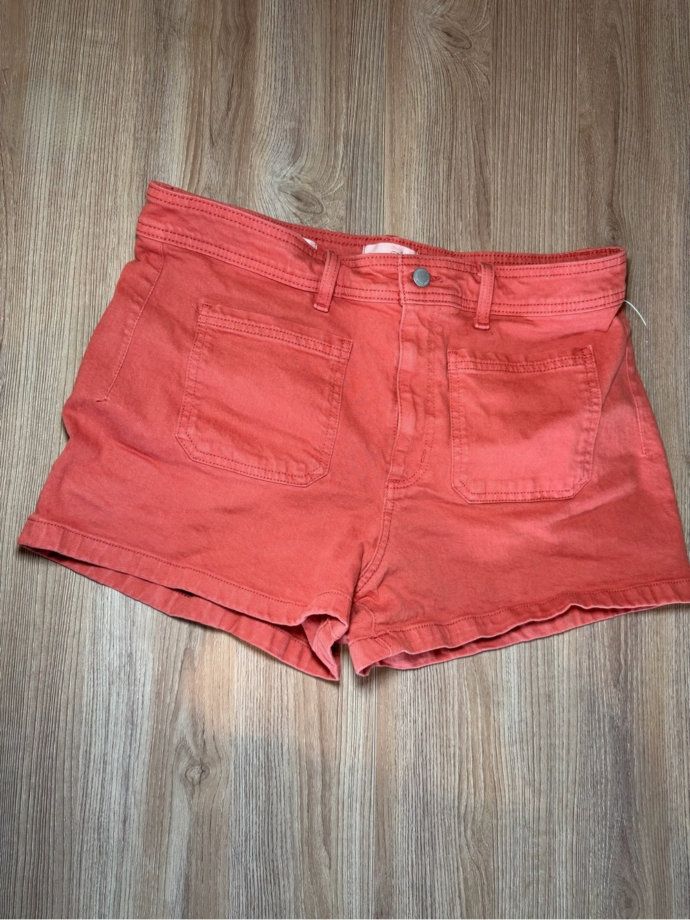 Universal Thread Coral Denim High-Rise Jean Shorts